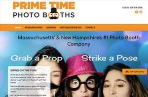 Photo Booth Website